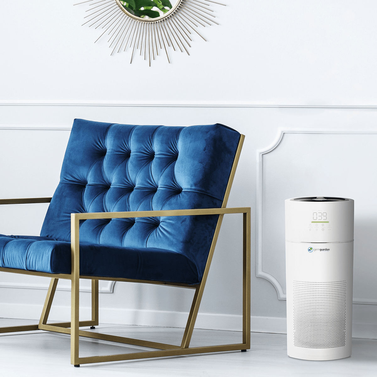GermGuardian Tower Console HEPA Air Purifier - Lifestyle