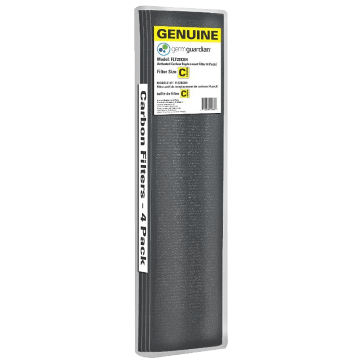 GermGuardian 4-Pack Carbon Filters for 28-Inch Air Purifiers (FLT28CB4) - main