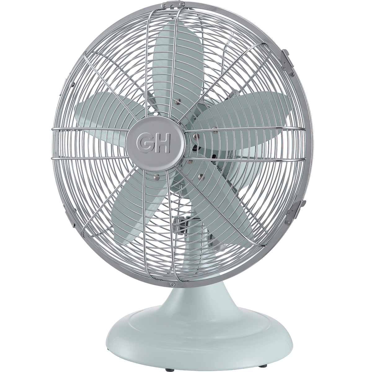 Good Housekeeping 12-in All-Metal Retro Table Fan - Breezewave - Main