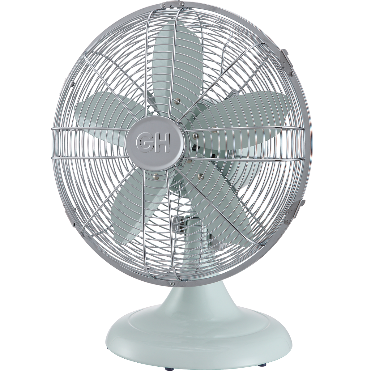 Good Housekeeping 12-in All-Metal Retro Table Fan - Breezewave - Main