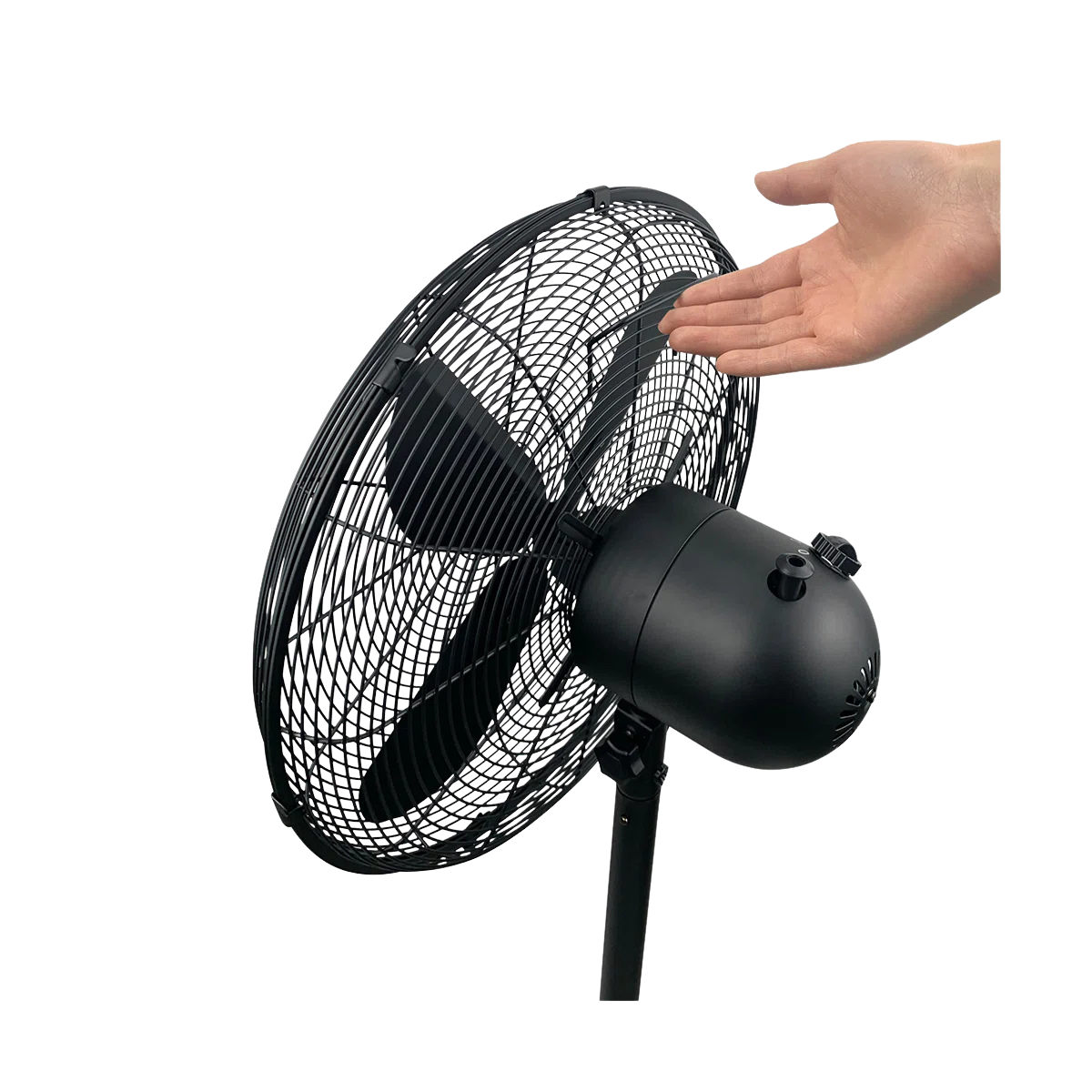 Good Housekeeping 16-In All-Metal 3 Speed Wide Oscillation Pedestal Fan - Adjustable Head