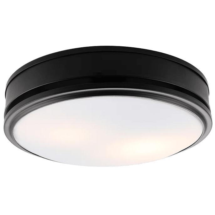 Good Housekeeping Broadway 110 CFM Decorative Bath Fan - Black w/ Light