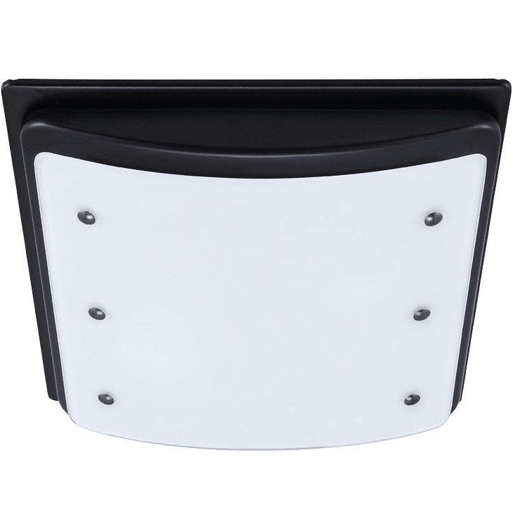 Good Housekeeping Buckingham 100 CFM Decorative Bathroom Fan - matte black - main