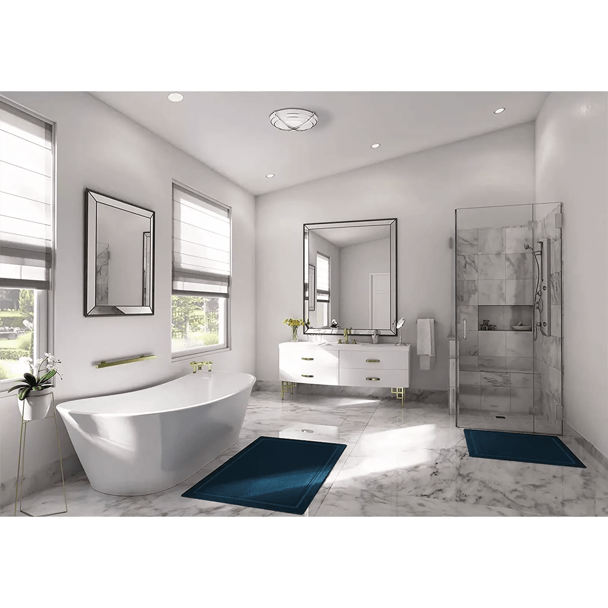 Good Housekeeping Kingsley 90 CFM Decorative Bathroom Fan - Lifestyle 3