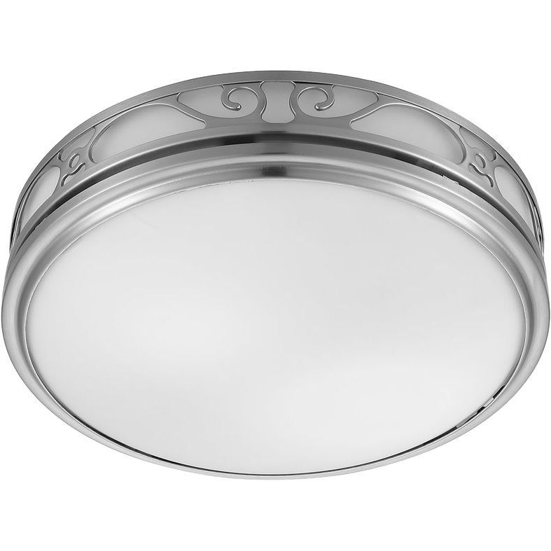 Good Housekeeping Roman 110 CFM Decorative Bathroom Fan - Brushed Nickel - Main