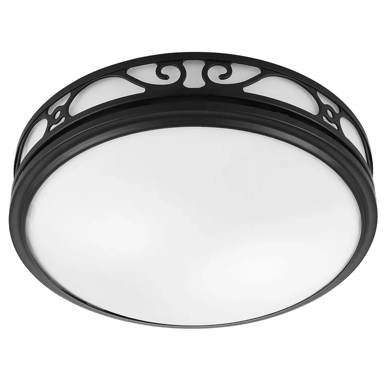 Good Housekeeping Roman II 2.0 Sones 110 CFM Decorative Bath Fan Black - Main