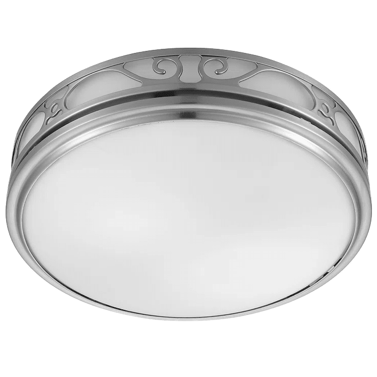 Good Housekeeping Roman II 2.0 Sones 110 CFM Decorative Bath Fan Nickel - Main