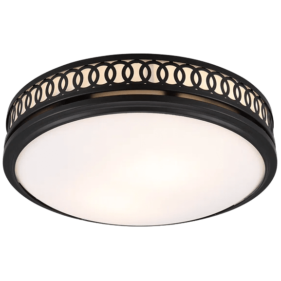 Good Housekeeping Sydney 110 CFM Decorative Bath Fan Black w/ Light