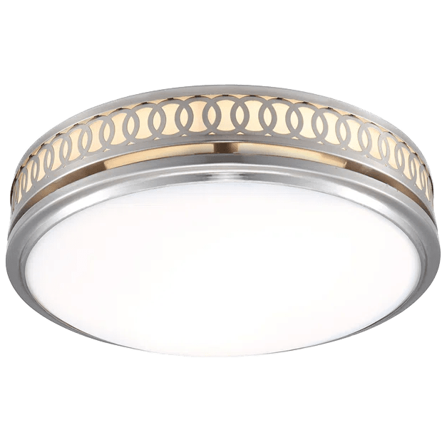 Good Housekeeping Sydney 110 CFM Decorative Bath Fan - Brushed Nickel w/ Light