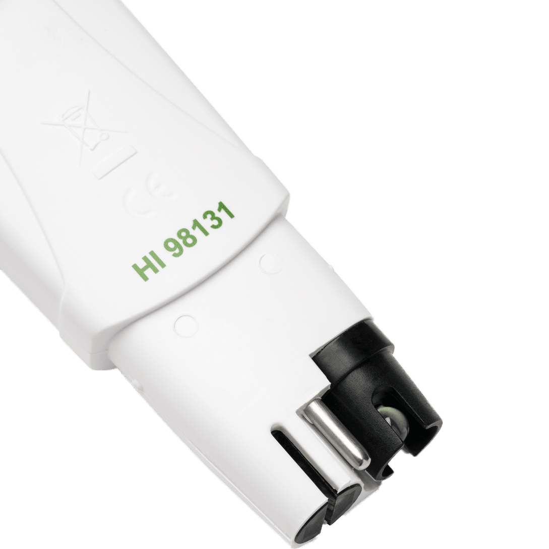 Hanna GroLine Hydroponics Waterproof Tester - Hydroponic Multifunctional Pocket pH/EC/TDS/Temperature Tester - Close Up