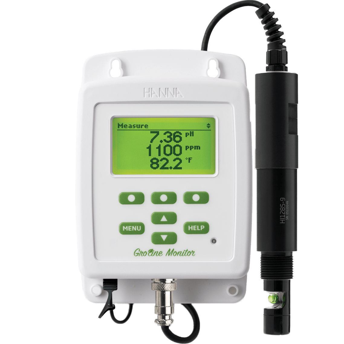Hanna GroLine Monitor for Hydroponic Nutrients - Standard Probe - Main