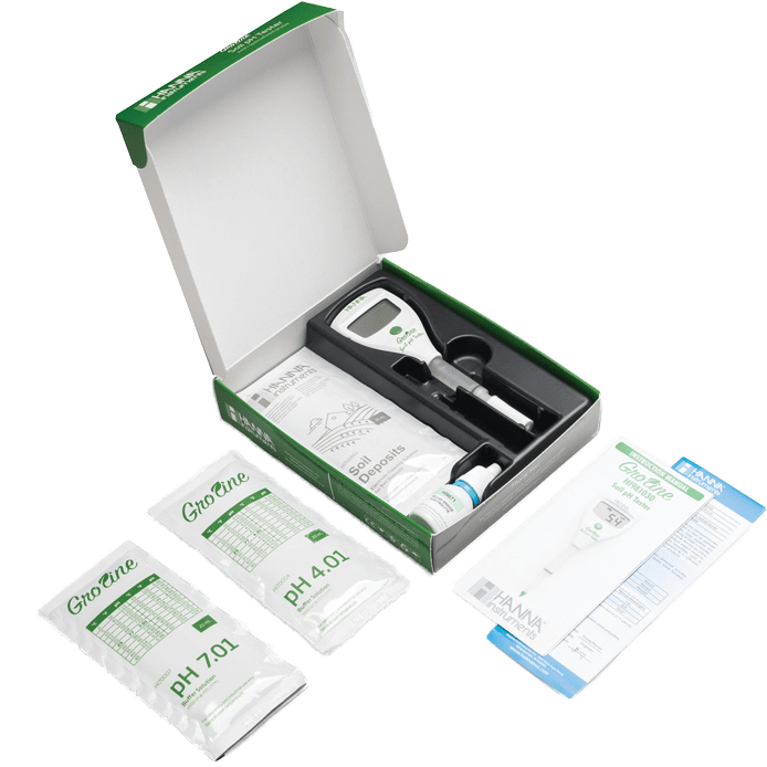 Hanna GroLine Tester - Soil pH Tester - Box