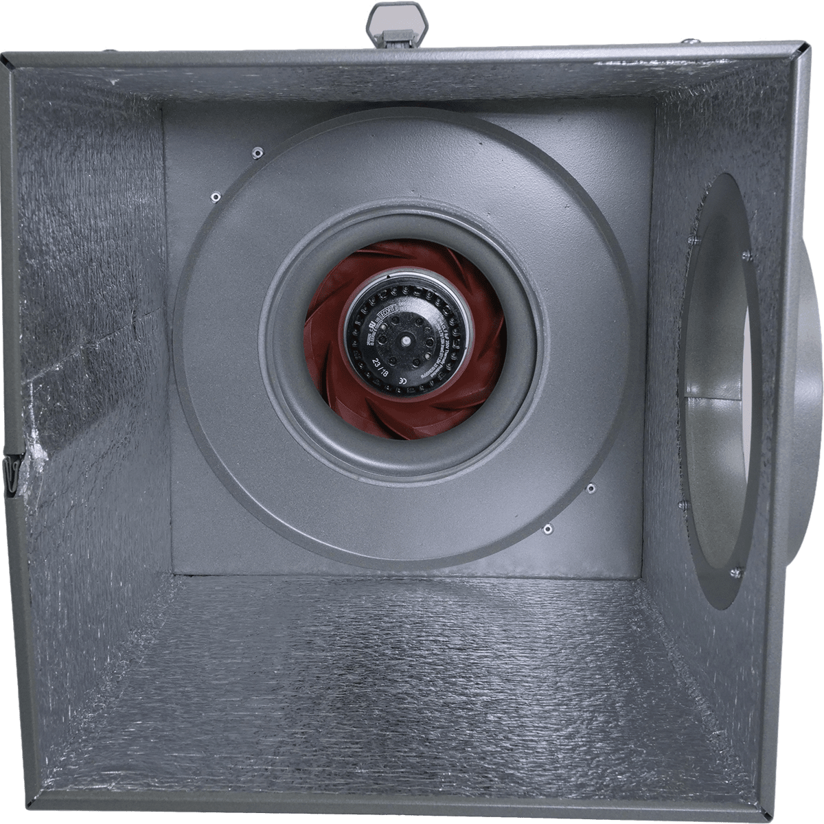 Hawk Environmental AirWash Whisper HEPA Filtration System Interior