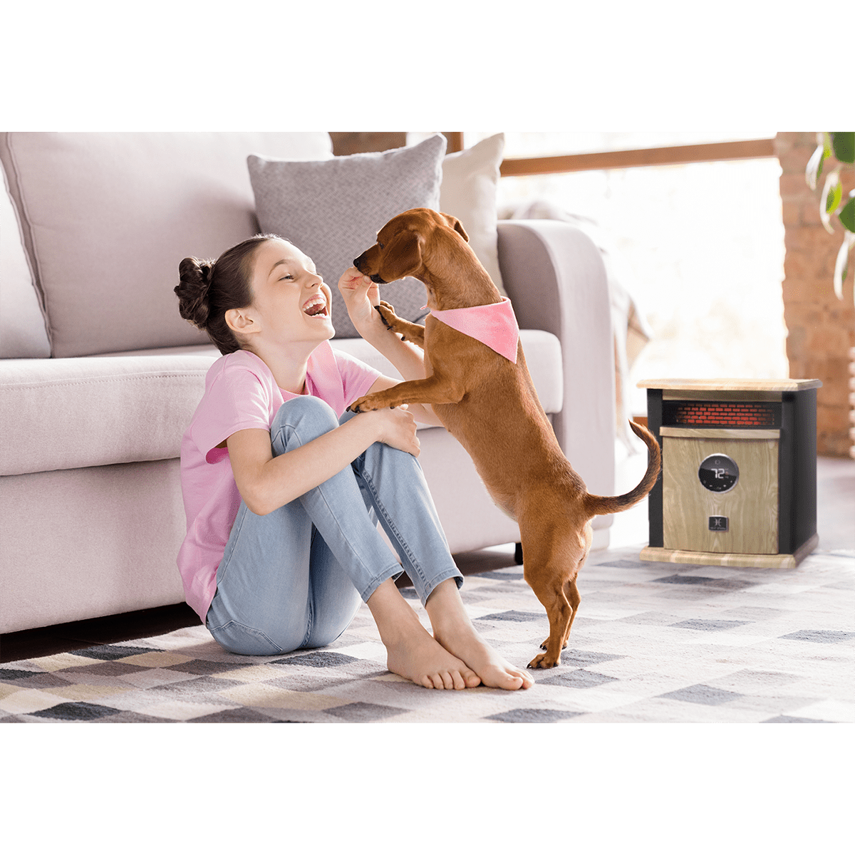 Heat Storm Deluxe Signature Cabinet Heater - Lifestyle 5