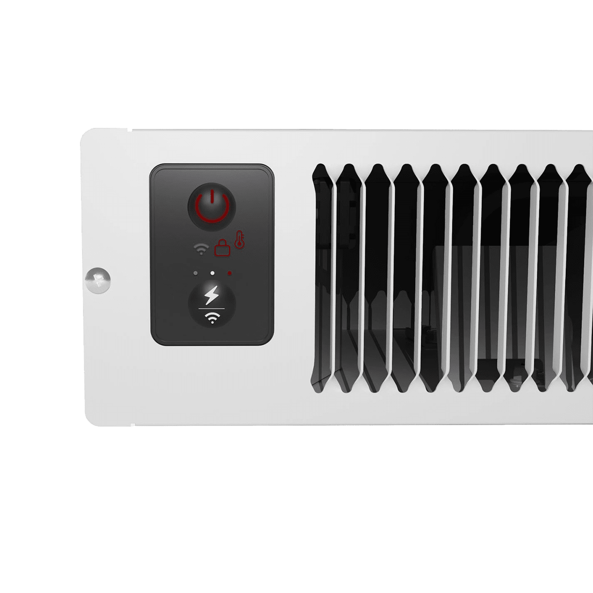 Heat Storm 1500W Electric Kick Space Heater - Controls