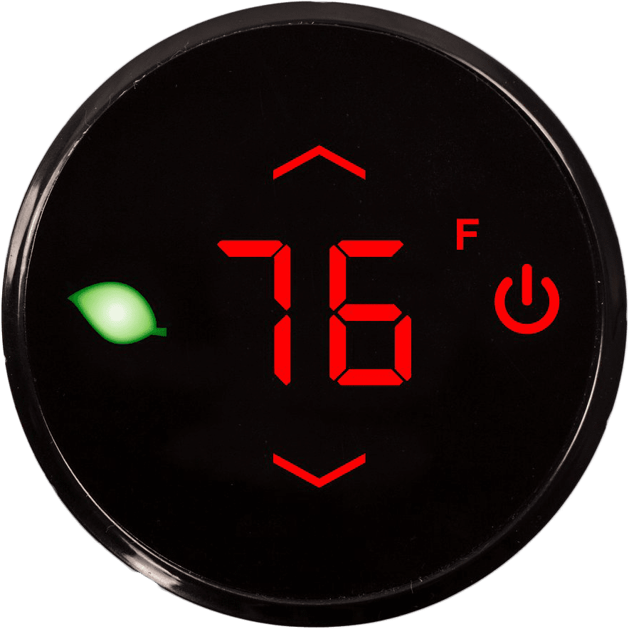 Heatstorm Wave 1000 Watt Floor to Wall Heater HS-1000-WA - Digital Display