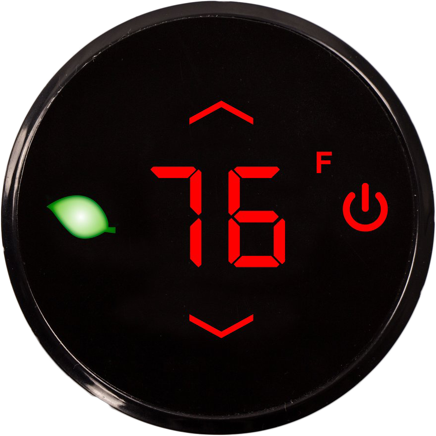 Heatstorm Wave 1000 Watt Floor to Wall Heater HS-1000-WA - Digital Display