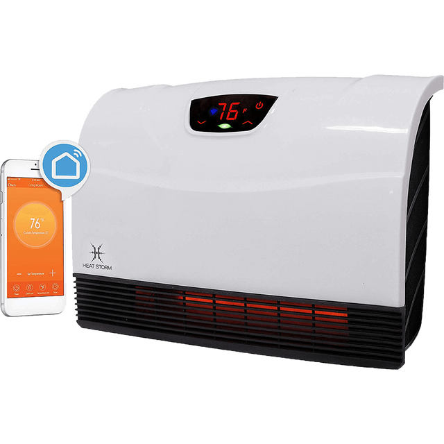Heat Storm Phoenix Wall Heater with Wifi - White