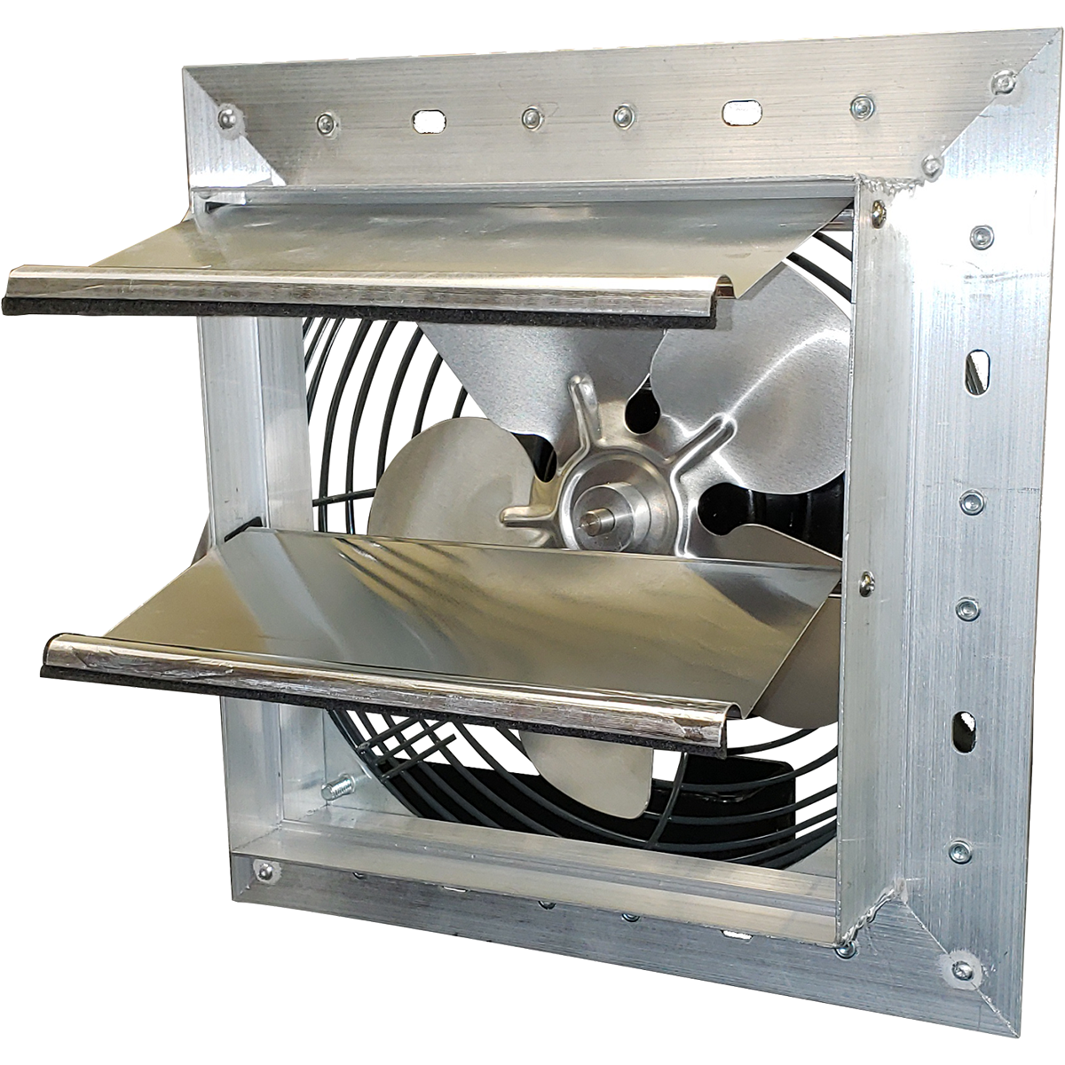 Hessaire 10 Inch 600 CFM Shutter Mounted Variable Speed Exhaust Fan