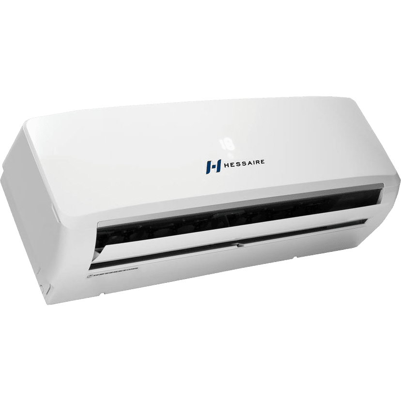 Hessaire 24,000 BTU 230V Mini Split Heat Pump - Inverter Angle Vents Open