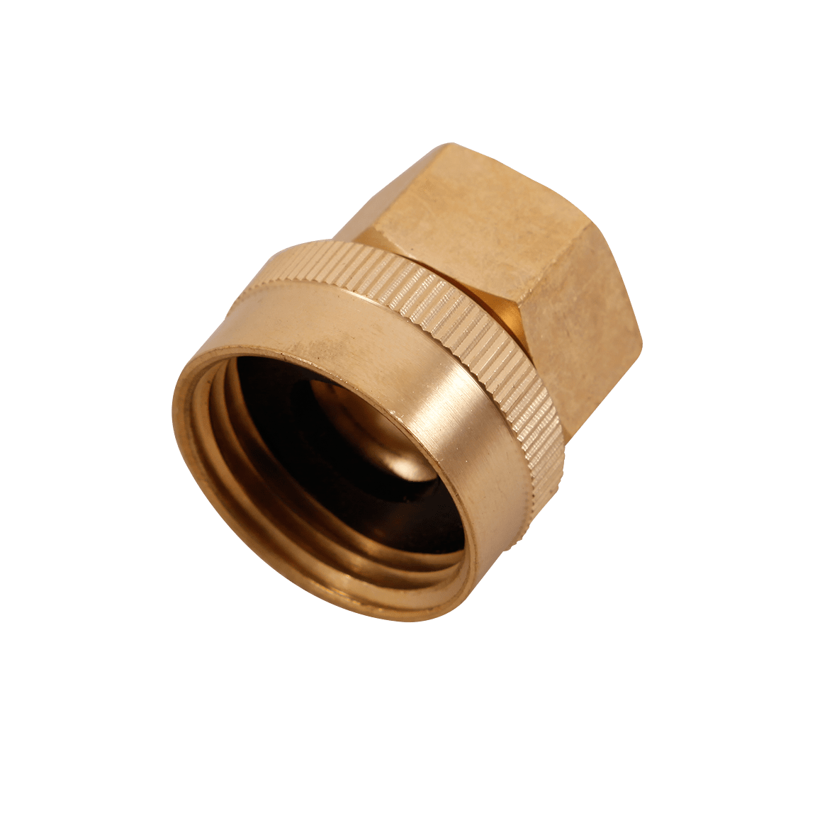 Hessaire Brass Hose Adapter Angle