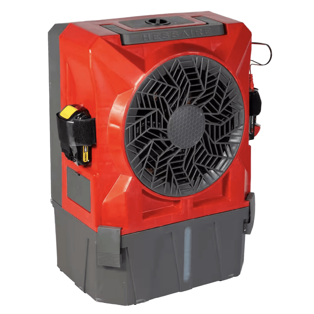 Hessaire DC18 Mobile Evaporative Cooler - Angle 1