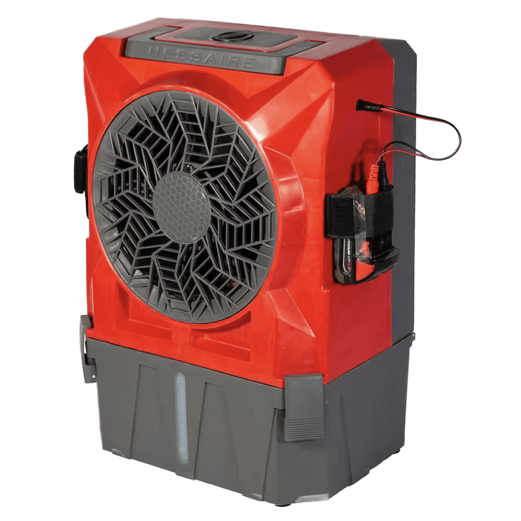 Hessaire DC18 Mobile Evaporative Cooler - Angle 2