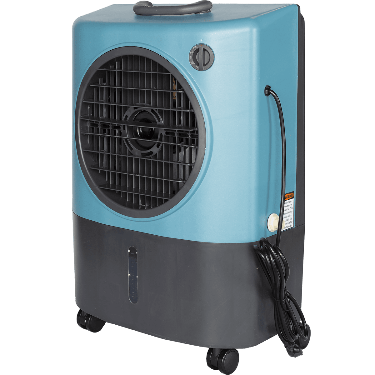 Hessaire MC18 1,300 CFM Evaporative Cooler  -  Blue Angle 1