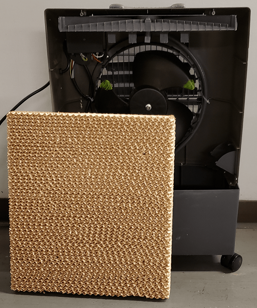 Hessaire MC18 Pad with Unit