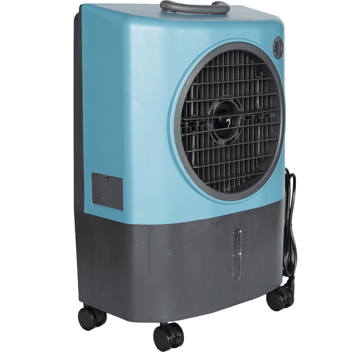 Hessaire MC18 1,300 CFM Evaporative Cooler - Blue Angle 2