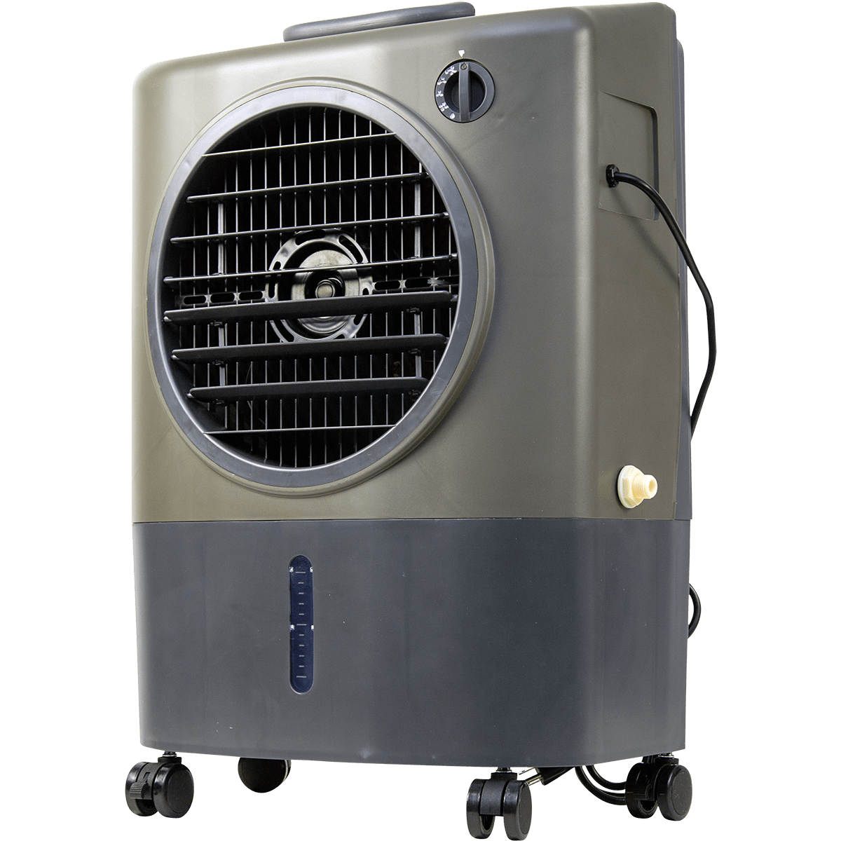 Hessaire MC18V 1,300 CFM Evaporative Cooler - low angle