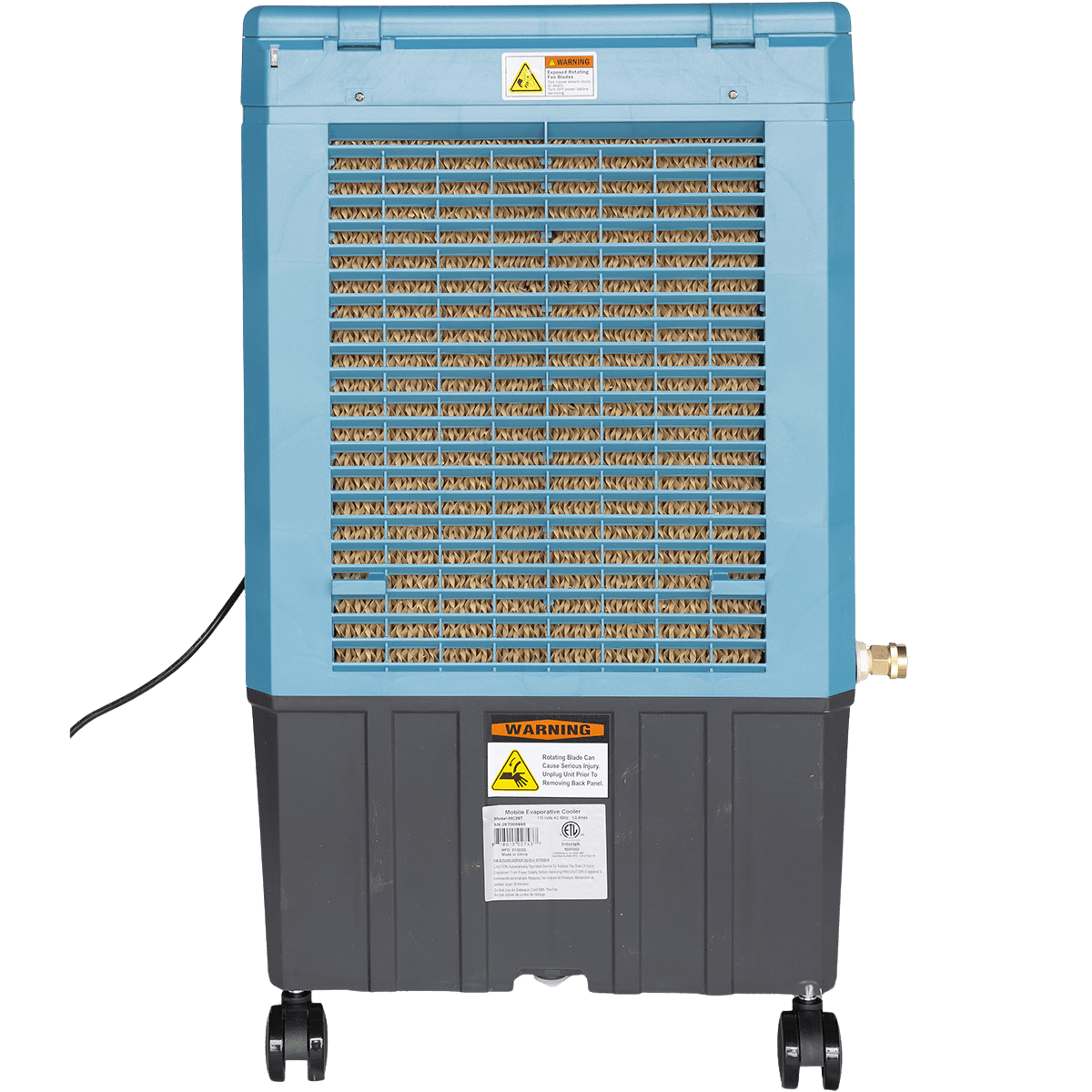 Hessaire MC26T 2,100 CFM Evaporative Cooler - Back