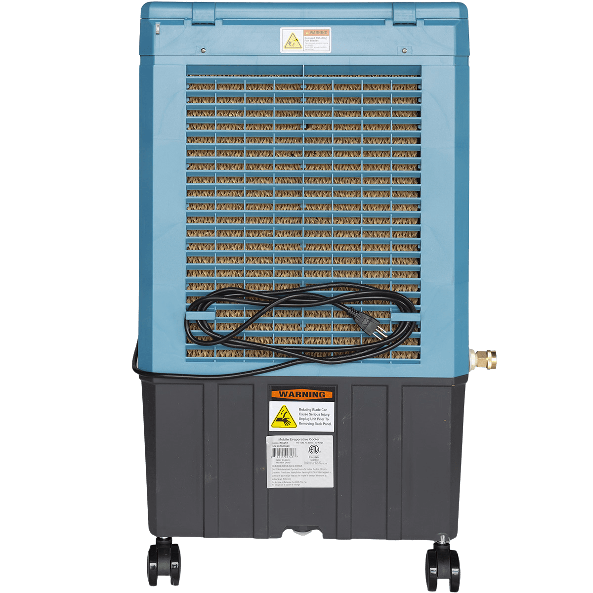 Hessaire MC26T 2,100 CFM Evaporative Cooler - Cord Wrap