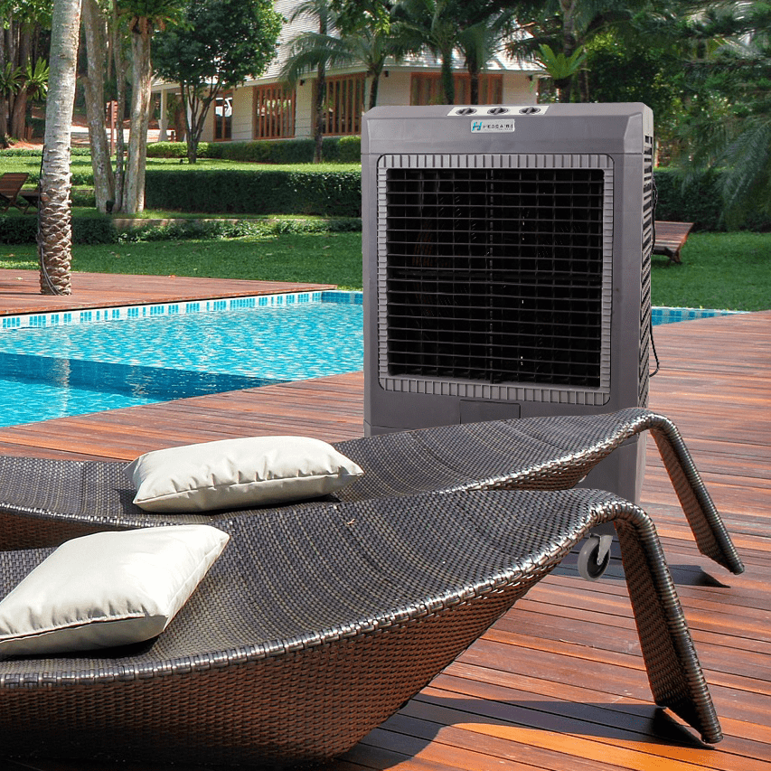 Hessaire MC37V 3,100 CFM Evaporative Cooler - Lifestyle