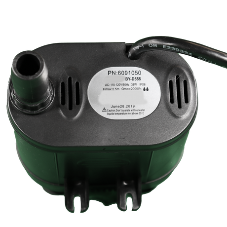Hessaire 92V replacement water pump - top