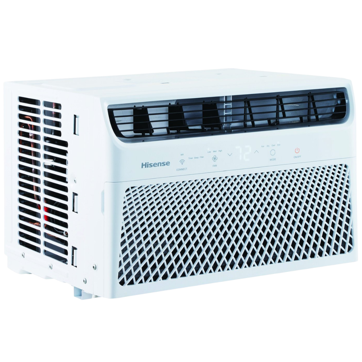 Hisense 14,000 BTU Inverter Window Air Conditioner - Angle