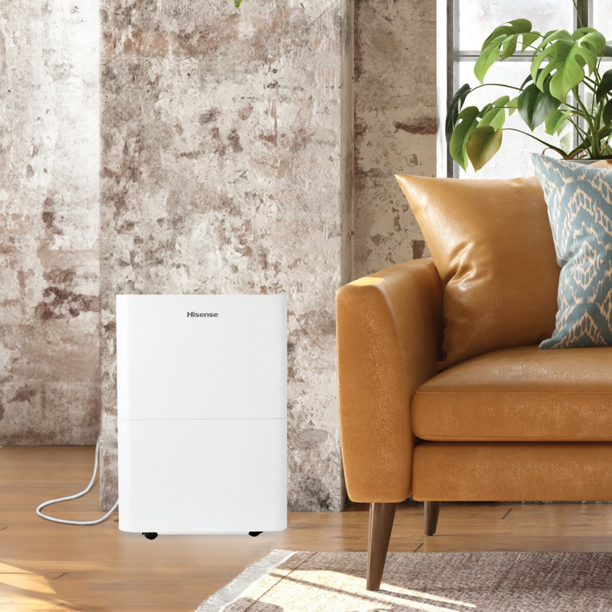 Hisense 35 Pint Dehumidifier with Slide-Out Bucket - Lifestyle 1