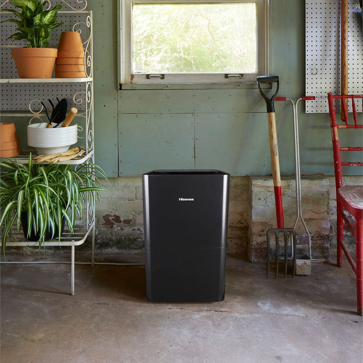 Hisense 50 Pint Energy Star Dehumidifier w/ Electronic Controls with Pump - lifestyle