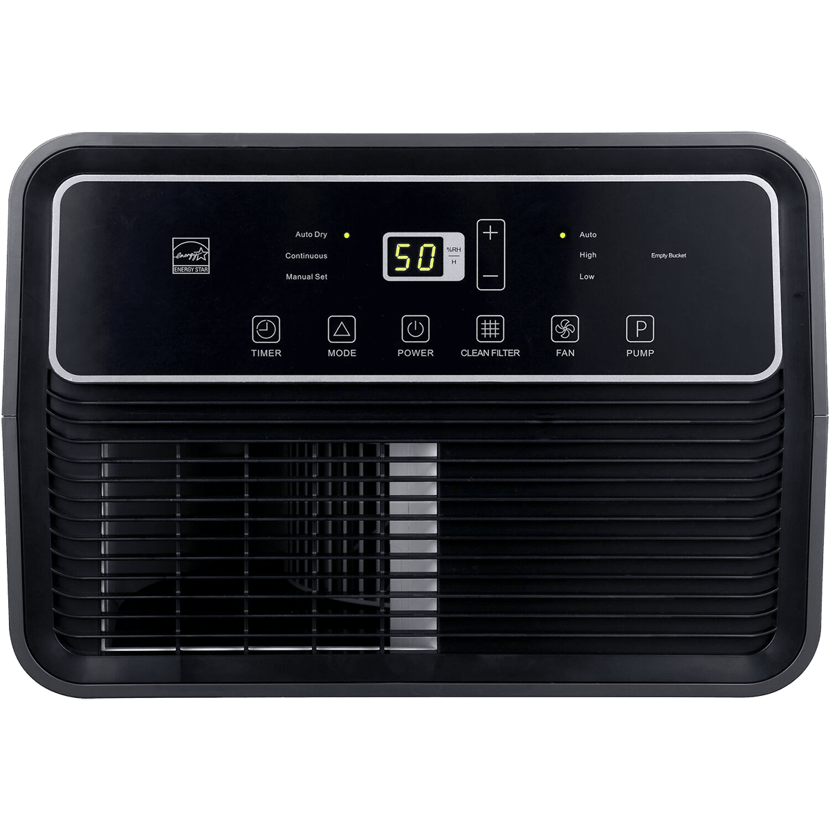 Hisense 50 Pint Energy Star Dehumidifier w/ Electronic Controls with Pump - top