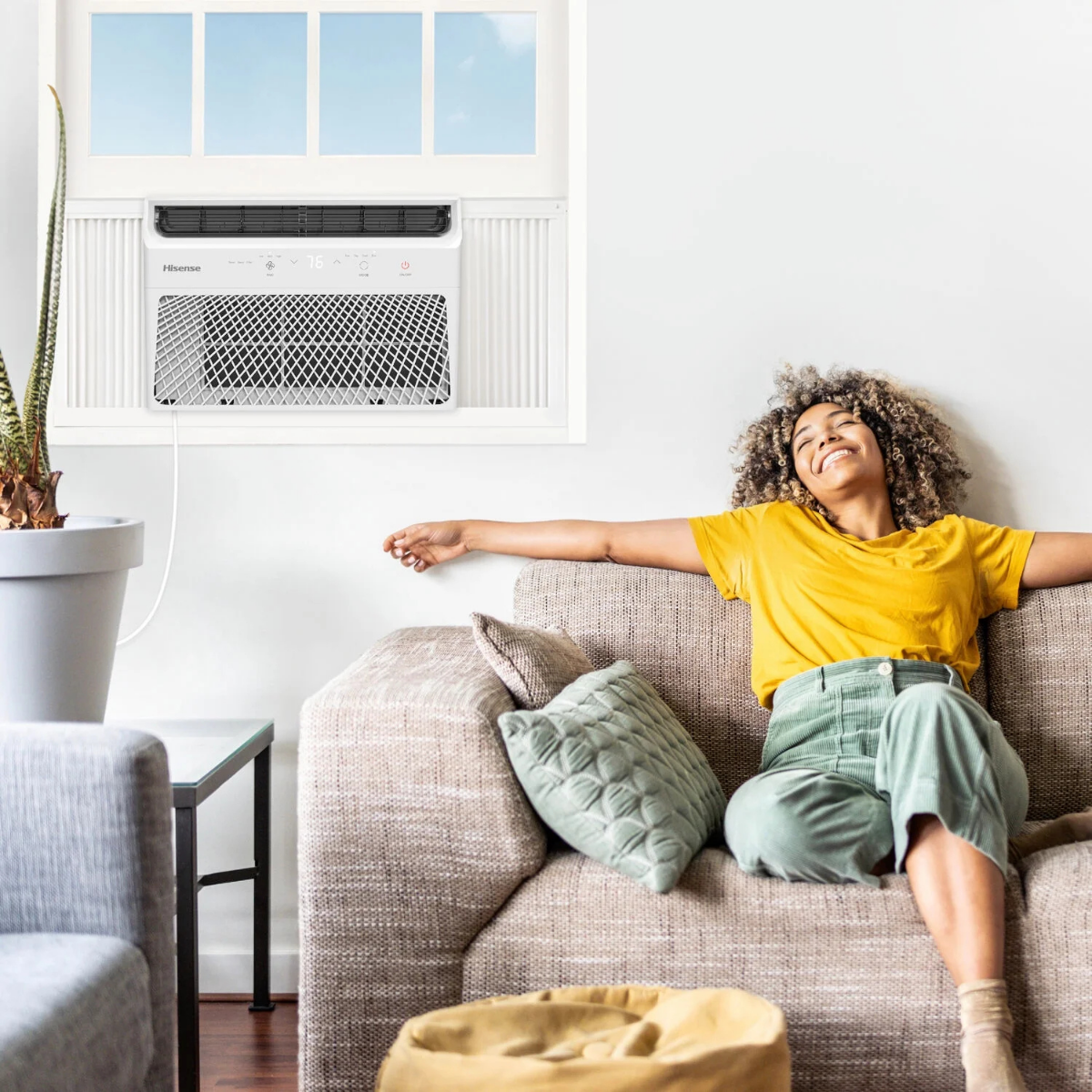 Hisense 6,000 BTU Window Air Conditioner w/ Electronic Controls - Lifestyle 2