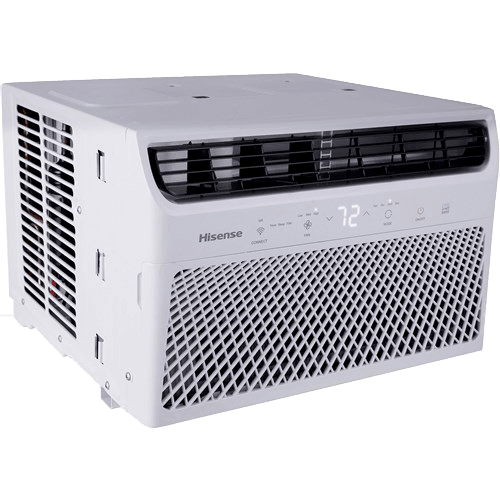Hisense AHW0823TW1W 8,000 BTU Inverter Window AC - angle
