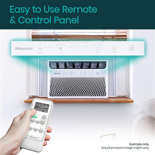 Hisense AHW0823TW1W 8,000 BTU Inverter Window AC - infographic 2