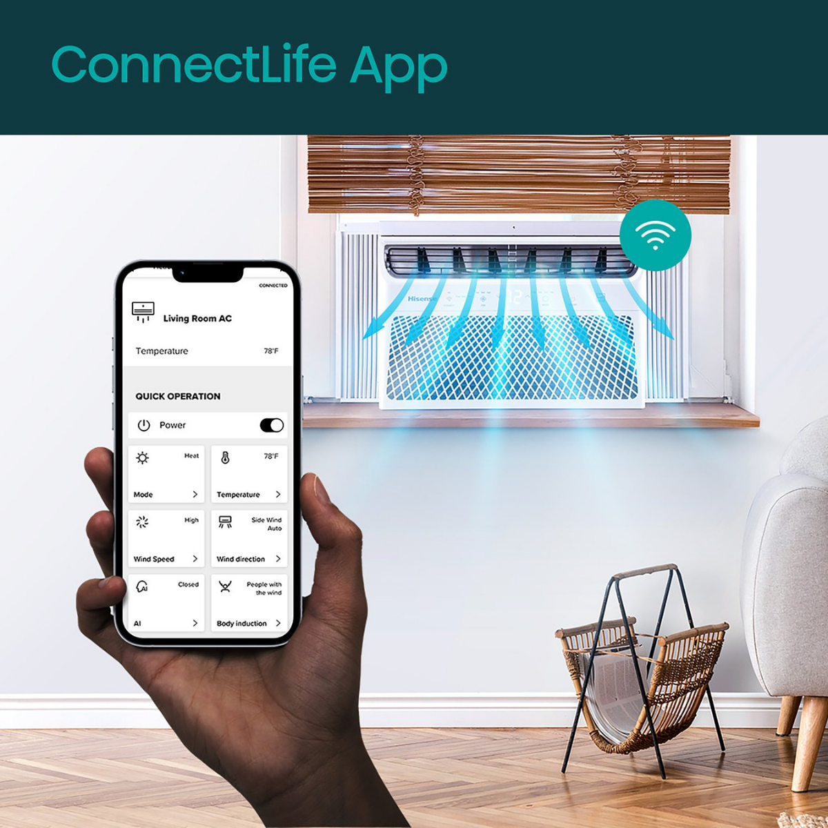 Hisense Inverter Window Air Conditioner - Infographic 3