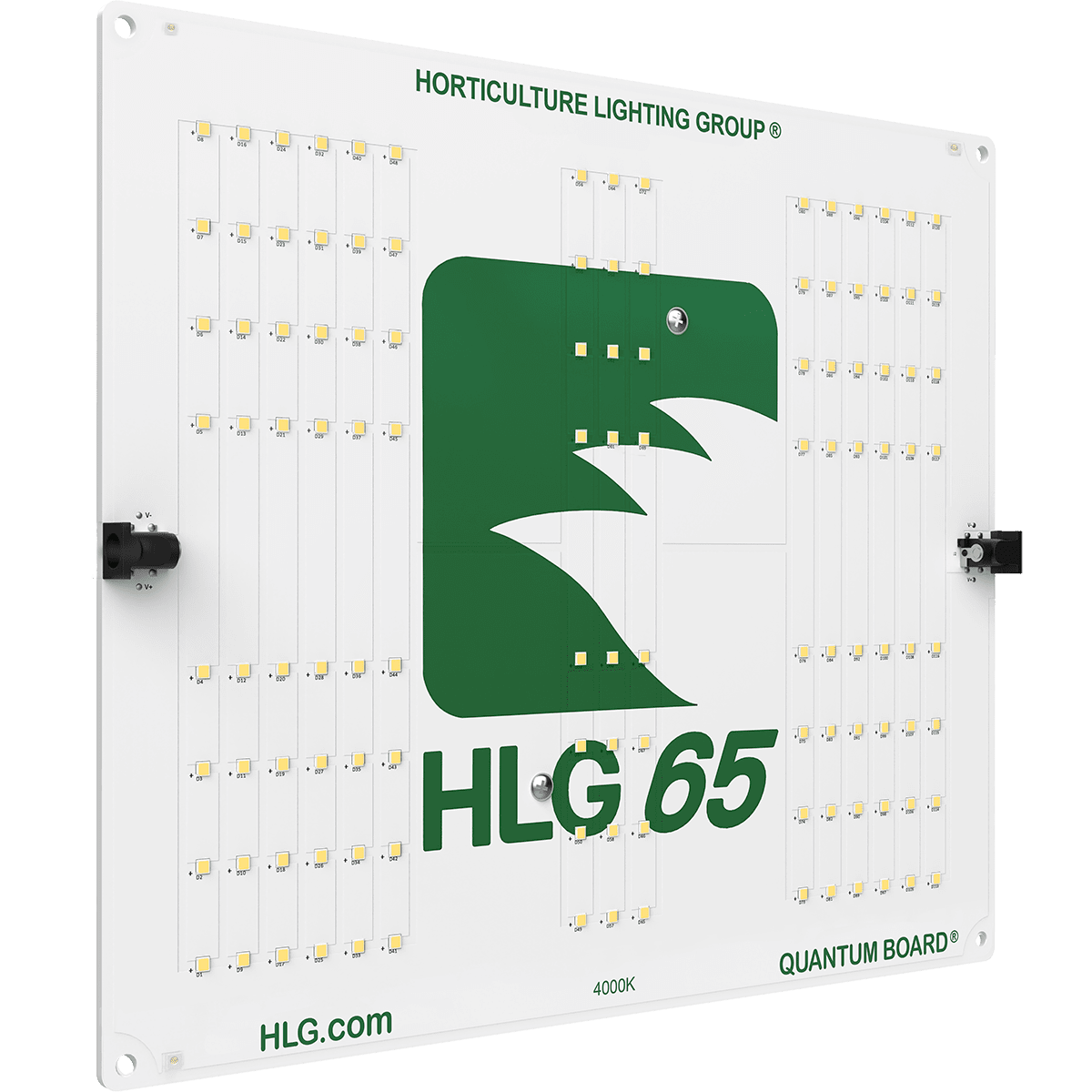 HLG 65 V2 High Efficiency White Light Quantum Board - Angle