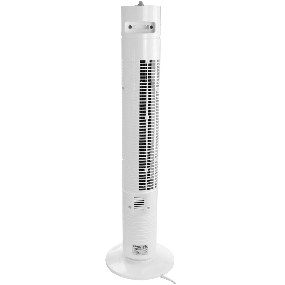 Holmes 31-In. 3 Speed White Oscillating Tower Fan - Back