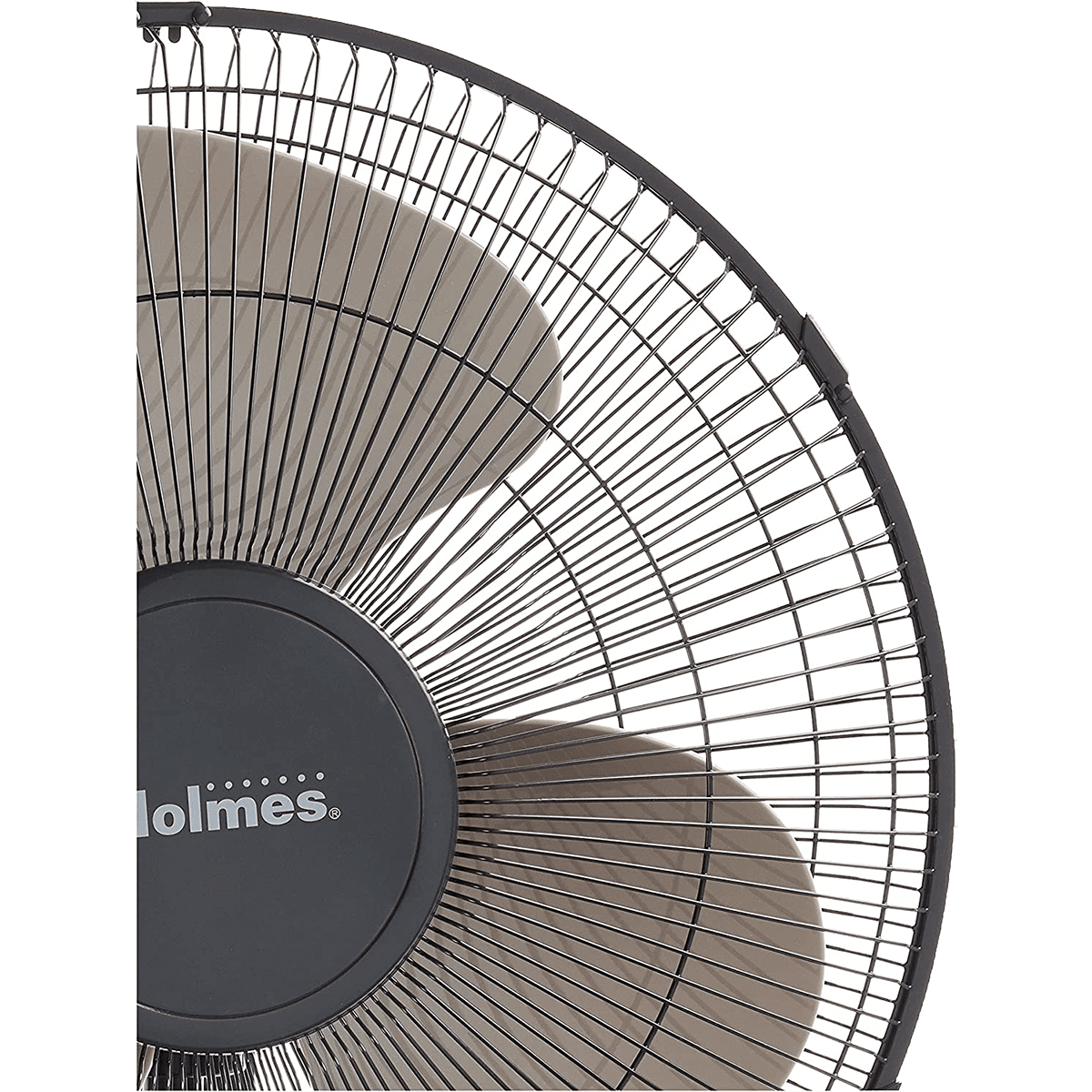 Holmes 16-In. Wall Mount 3-Speed Oscillating Fan - Close Up