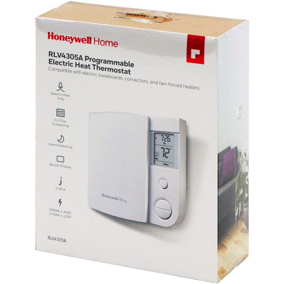 Honeywell 5-2 Day Programmable TRIAC Line Volt Thermostat - Box