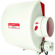 Honeywell HE280D Whole House Bypass Flow-Through Humidifier - Angle
