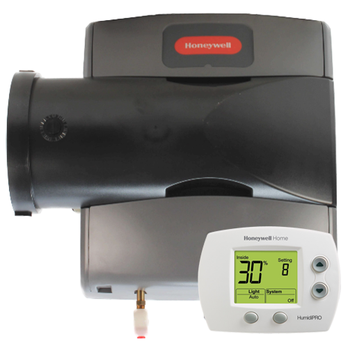 Honeywell Home HE150A1005/U TrueEASE Advanced Small Evaporative Bypass Humidifier 12 GPD - Main 2