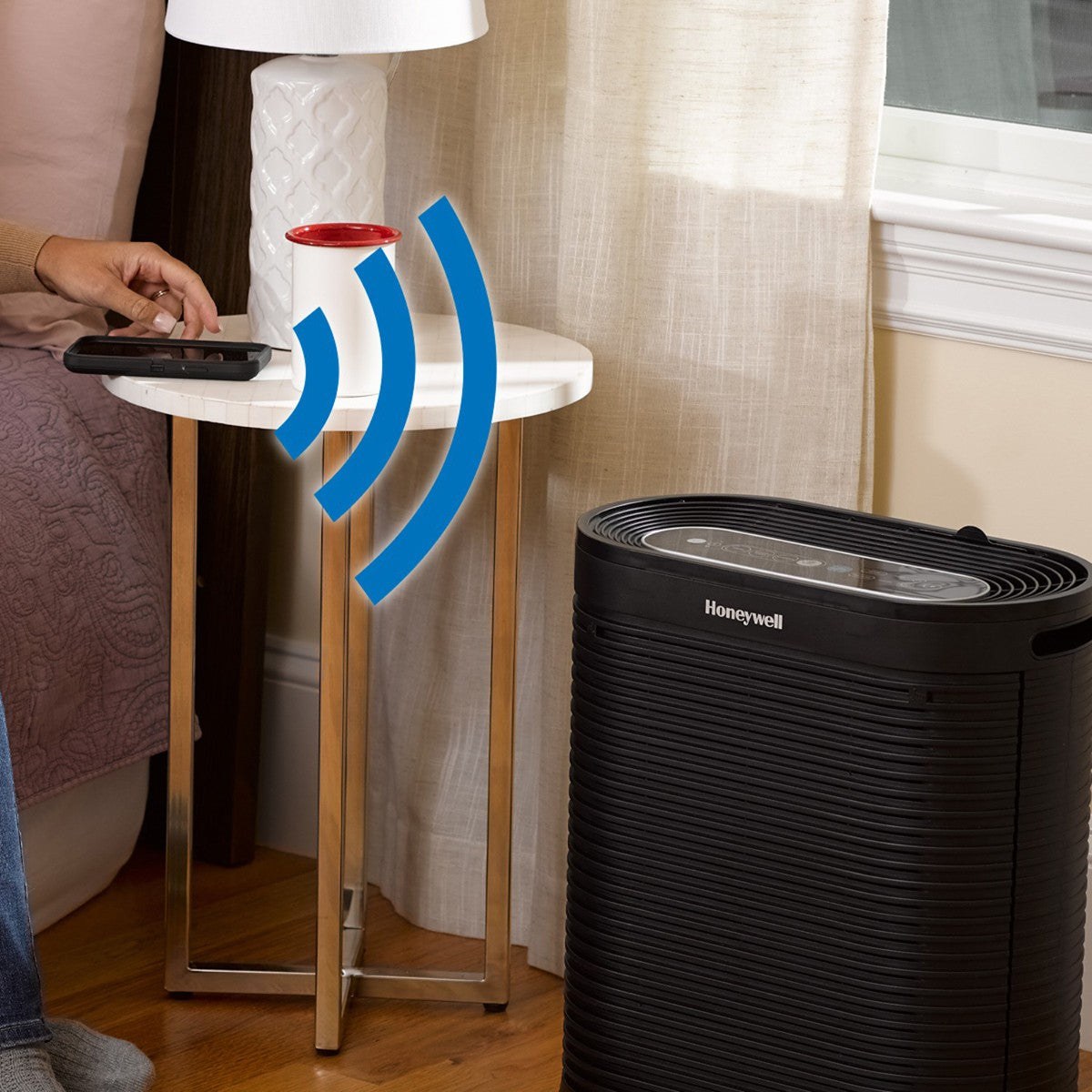 Honeywell HPA250B Bluetooth HEPA Air Purifier - Wireless Control
